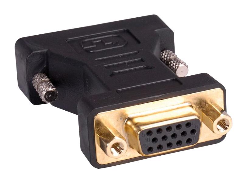 12.03.3105 ADAPTOR, DVI-A PLUG/D-SUB HD RCPT ROLINE