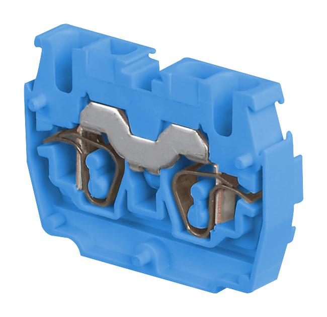 1SNA290243R1200 TERMINAL BLOCK, DIN RAIL, 2POS, 12AWG ENTRELEC - TE CONNECTIVITY
