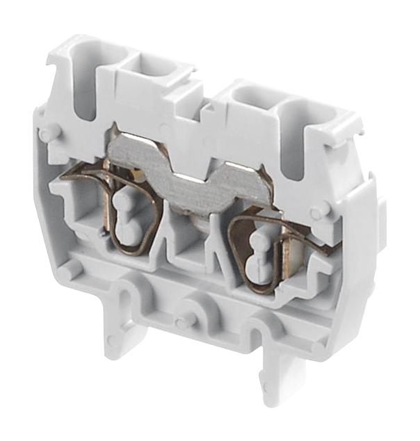 1SNA290201R1100 TERMINAL BLOCK, DIN RAIL, 2POS, 12AWG ENTRELEC - TE CONNECTIVITY