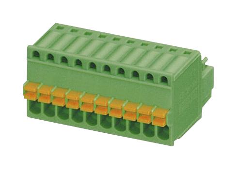 FK-MC 0,5/12-ST-2,5 TERMINAL BLOCK, PLUGGABLE, 12POS, 20AWG PHOENIX CONTACT