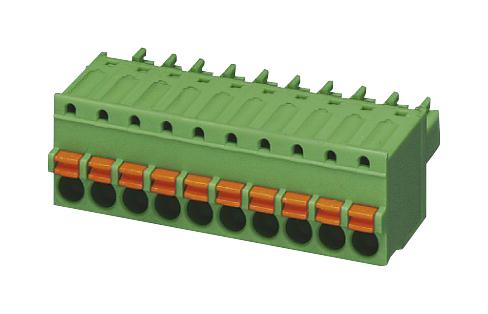 FK-MCP 1,5/ 2-ST-3,81 TERMINAL BLOCK, PLUGGABLE, 2POS, 16AWG PHOENIX CONTACT