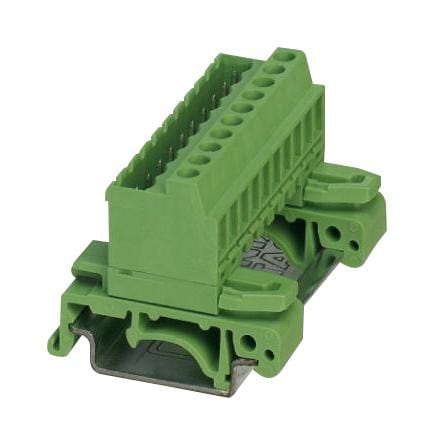UMSTBVK 2,5/ 2-G-5,08 TERMINAL BLOCK, DIN RAIL, 2POS, 12AWG PHOENIX CONTACT