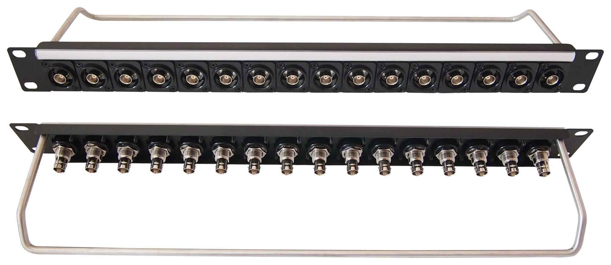 CP30171 BNC PATCH PANEL, 16POS, 1U, 4-40 HOLE CLIFF ELECTRONIC COMPONENTS