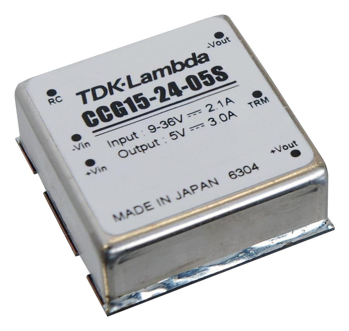 CCG-15-24-05S DC-DC CONVERTER, 5V, 3A TDK-LAMBDA