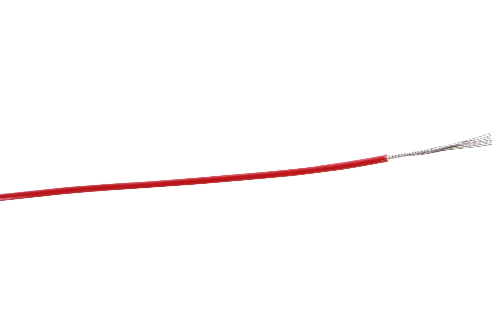 M16878/6-BDE-2 HOOK-UP WIRE, 26AWG, RED, 100M CARLISLEIT