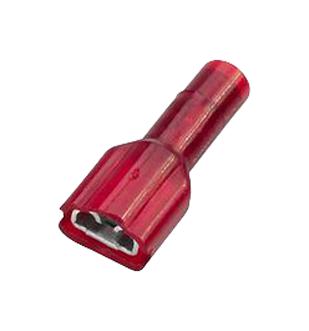 19003-0003 FEMALE DISCONNECT, 6.35MM, 22-18AWG, RED MOLEX