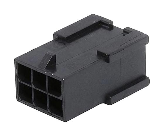 43020-0601 CONNECTOR HOUSING, PLUG, 6POS MOLEX
