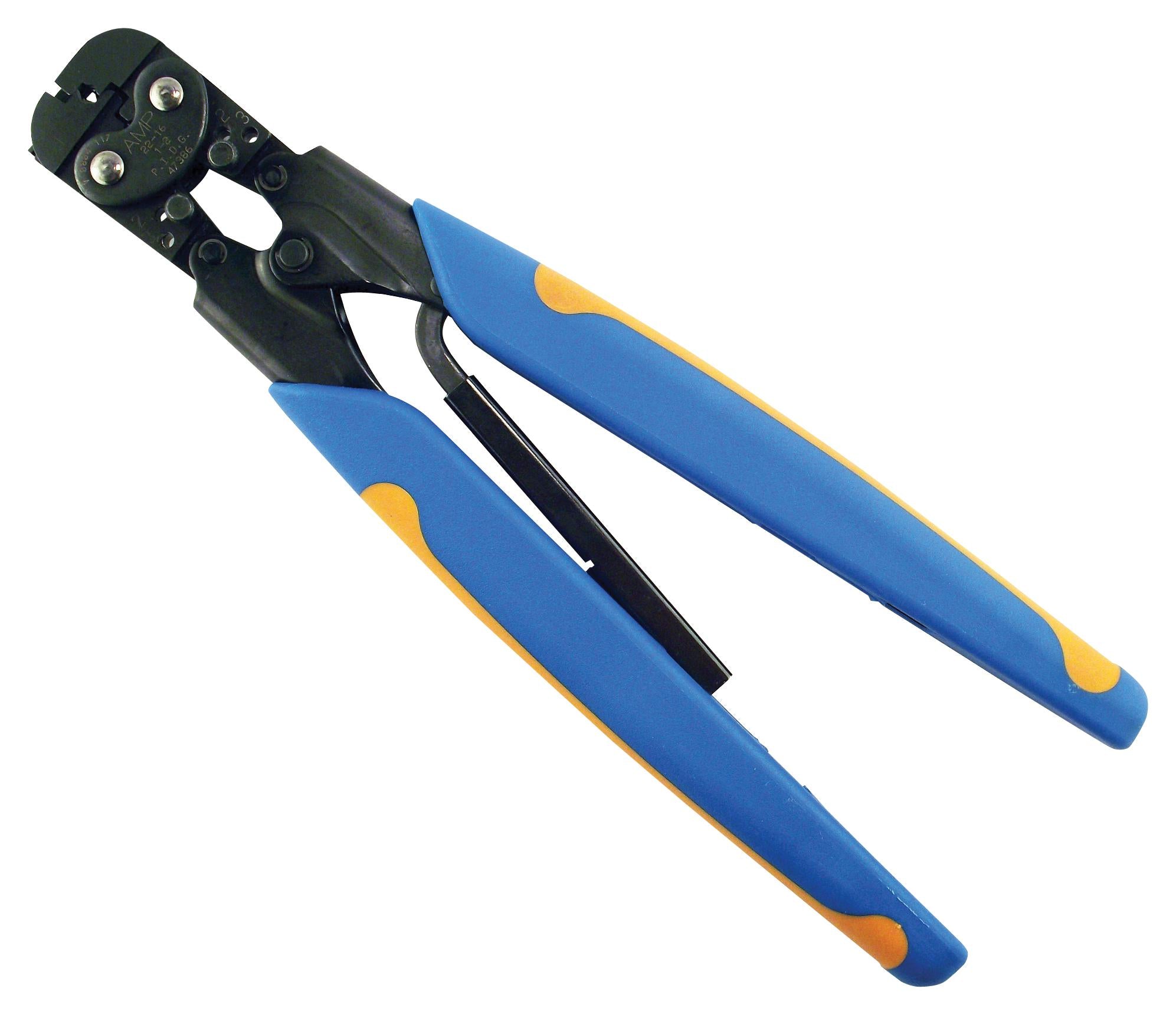 525690 CRIMP TOOL, RATCHET, 20-18 AWG TERMINAL AMP - TE CONNECTIVITY