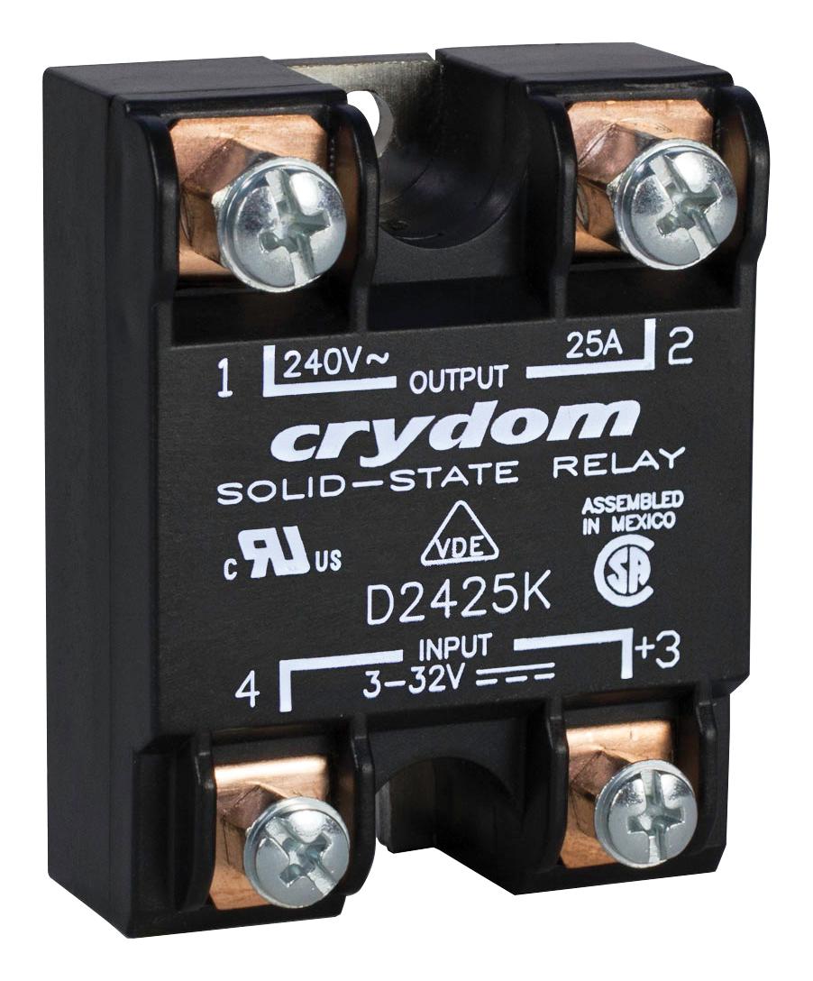 HD48125K SOLID STATE RELAY, 125A, 4-32VDC, PANEL SENSATA/CRYDOM