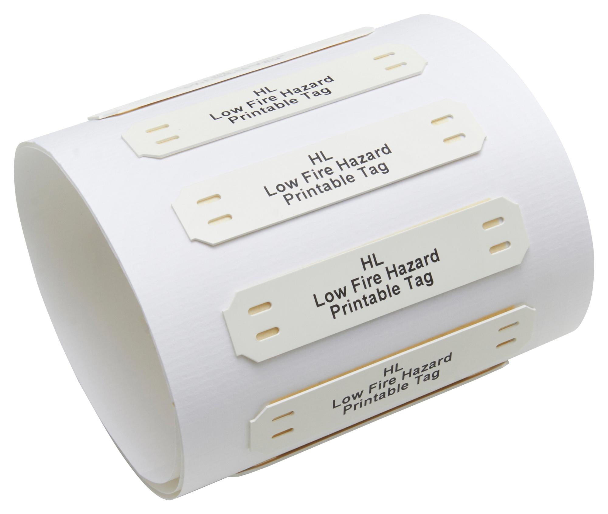 HL104WE1TS070B CABLE MARKER, PO, 90MM X 10.4MM, WHITE RAYCHEM - TE CONNECTIVITY