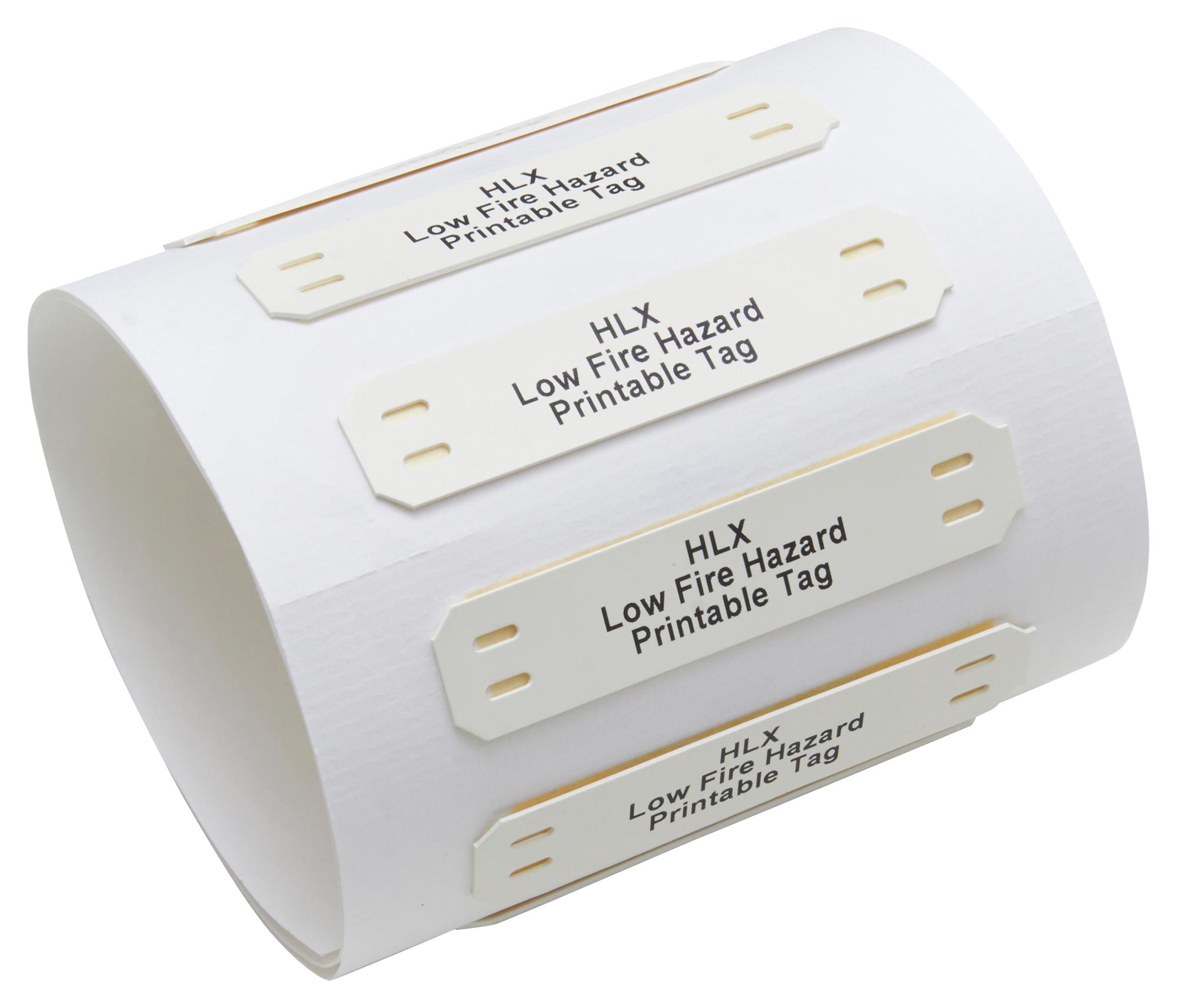 HLX150WE1TS070B CABLE MARKER, PO, 90MM X 15MM, WHITE RAYCHEM - TE CONNECTIVITY