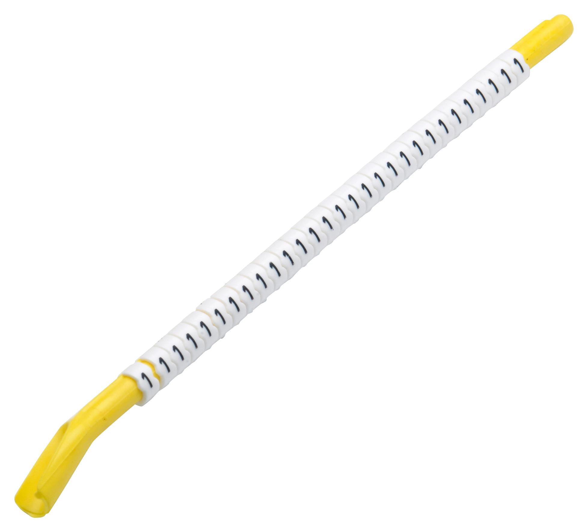 STD21W-5 CABLE MARKER, POM, 15.5MM DIA, WHITE RAYCHEM - TE CONNECTIVITY