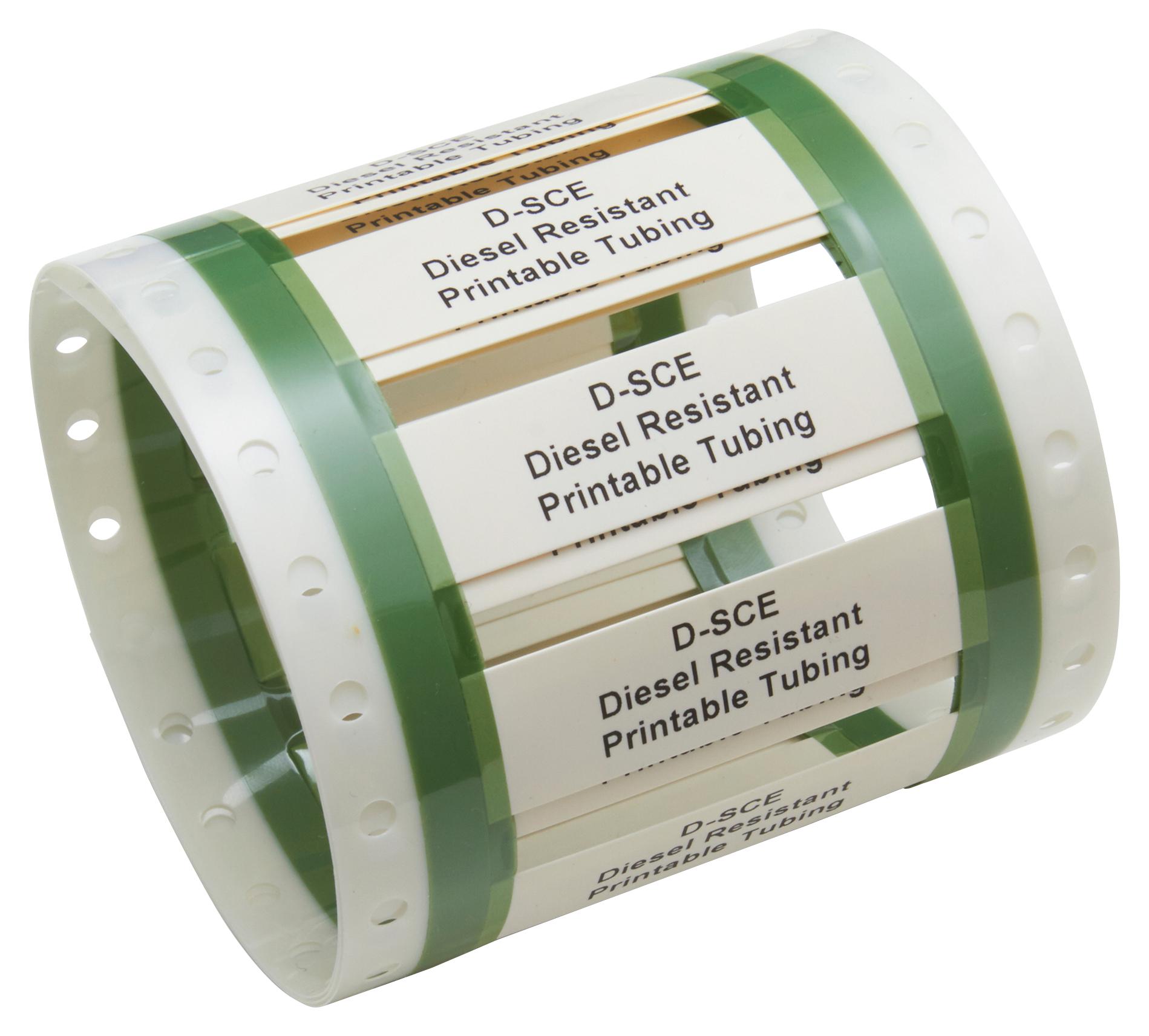 D-SCE-1K-9.5-50-9 HEAT SHRINK MARKER, 9.53MM, WHITE RAYCHEM - TE CONNECTIVITY