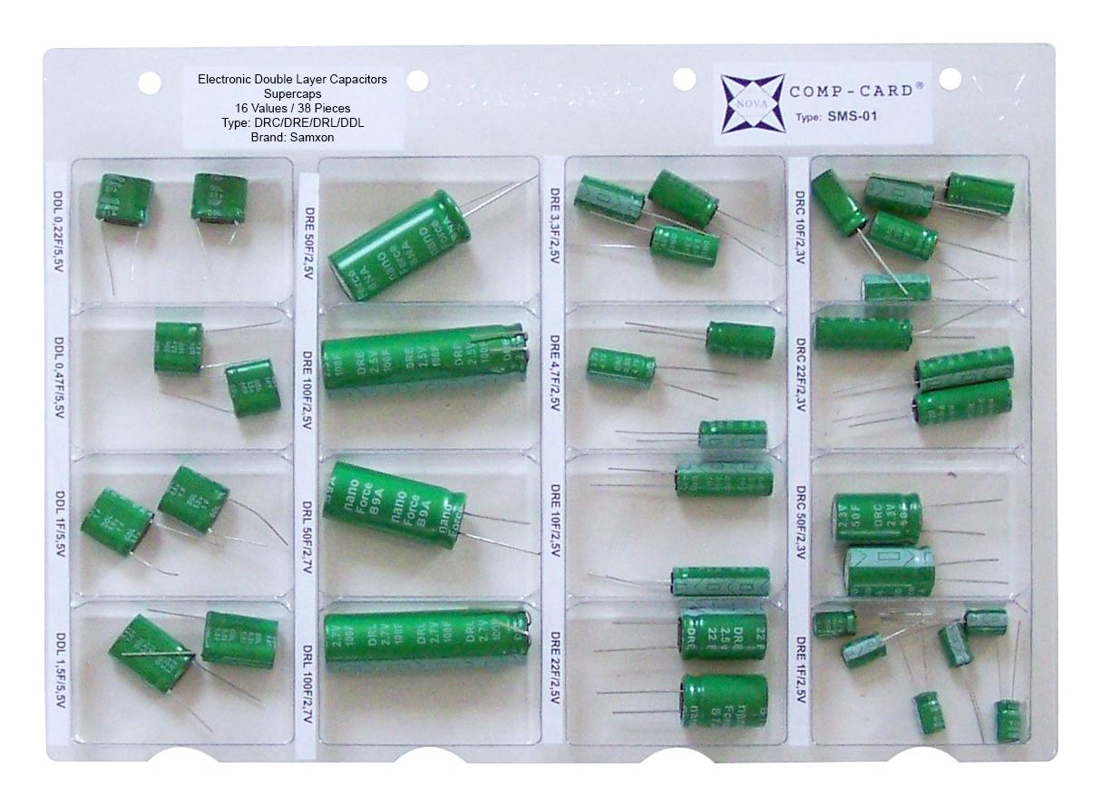 SMS-01 EDLC, 0.22F TO 100F NOVA