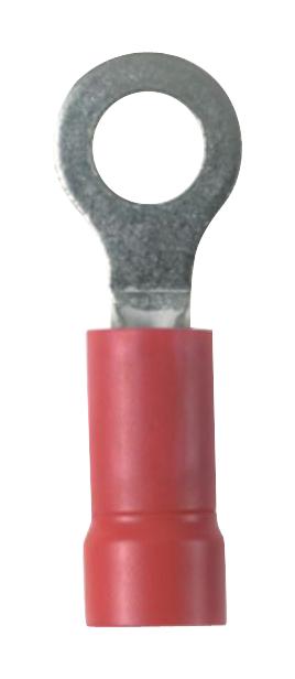 PV18-14R-MY TERMINAL, RING TONGUE, M6, 18AWG, RED PANDUIT