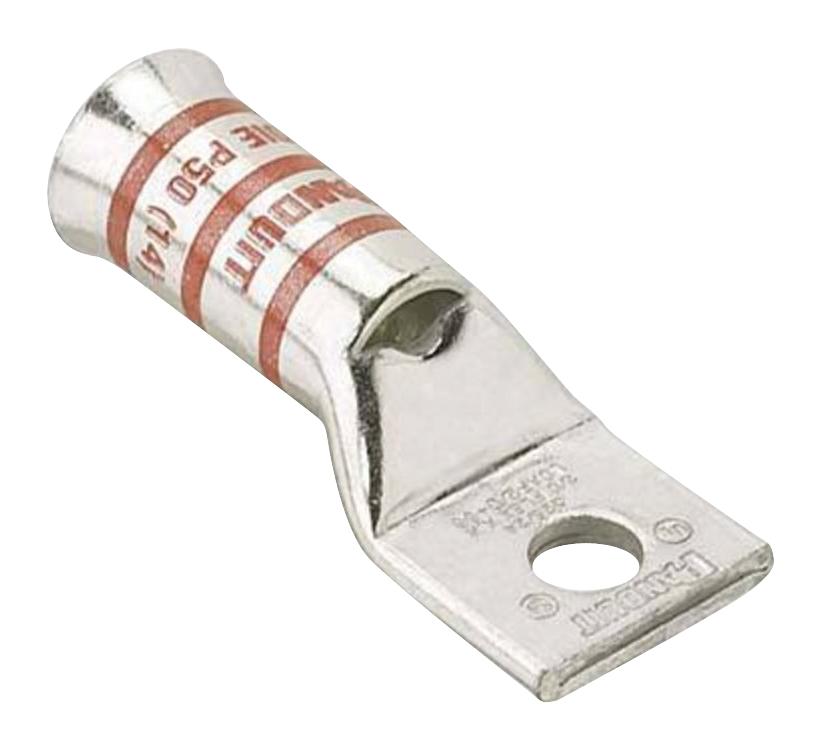 LCAF1/0-14-X TERMINAL, COMPRESSION LUG, M6, 1/0AWG PANDUIT