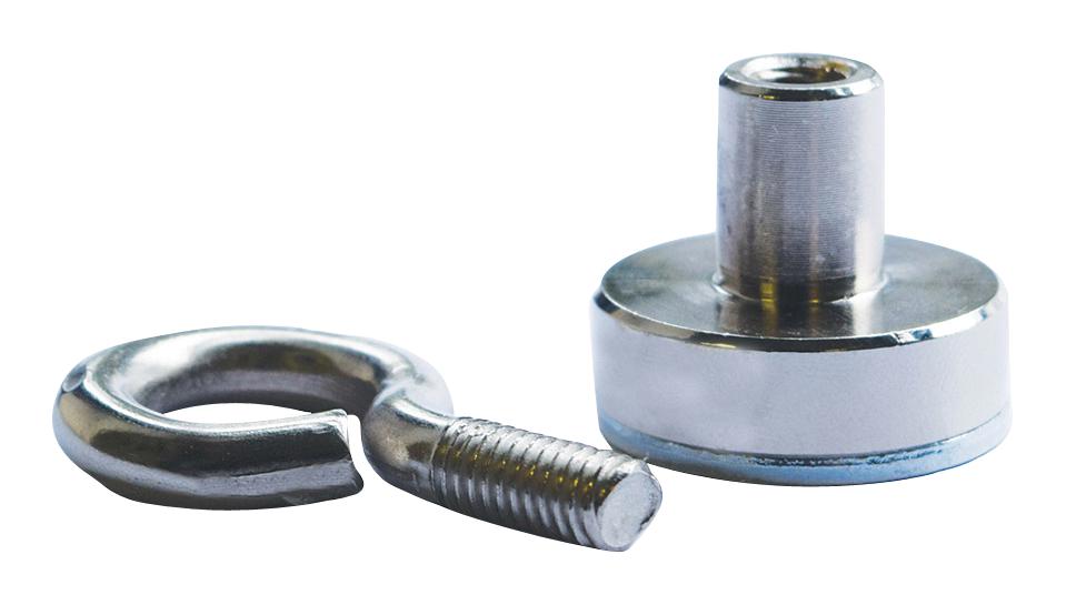 E1041/NEO SHALLOW POT MAGNET, NEODYMIUM, 16X4.5MM ECLIPSE MAGNETICS