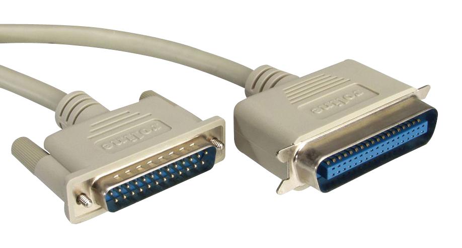 11.01.1045 COMP CORD, D-SUB 25P/CN 36P PLUG, 4.5M ROLINE