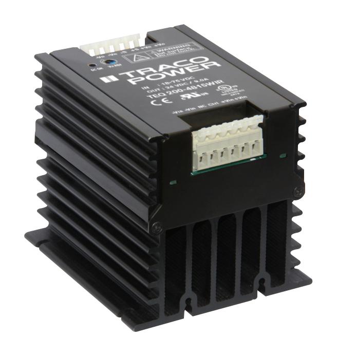 TEQ 200-4815WIR DC-DC CONVERTER, 24V, 9A TRACO POWER
