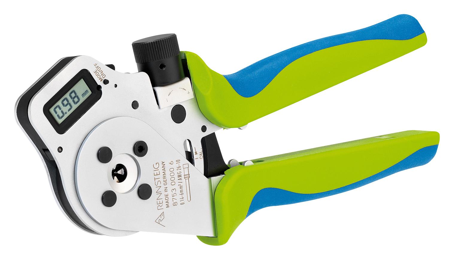 8763 0401 61 CRIMP TOOL, HAND, 15AWG-7AWG CONTACT RENNSTEIG