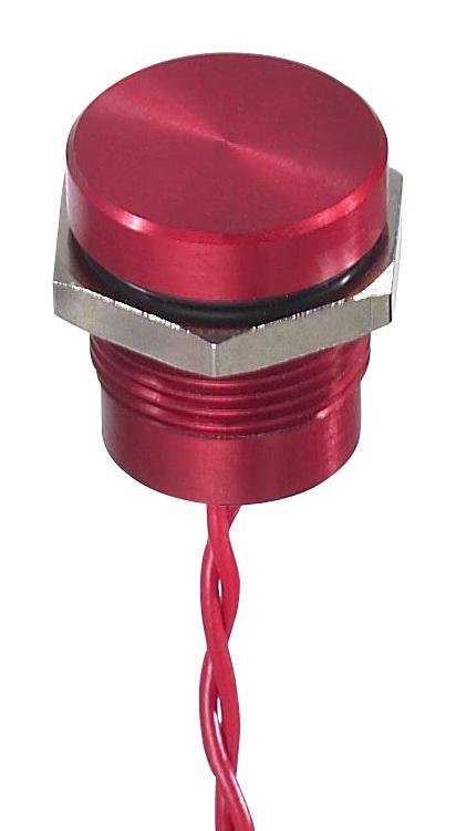 PBAR1AF6000 PIEZO VANDAL RESIST SW, SPST, 24V, 0.2A APEM