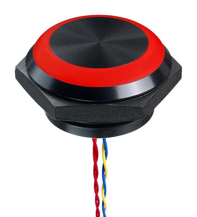 PBAM4AF0002D0S PIEZO VANDAL RESIST SW, SPST, 24V, 1A APEM