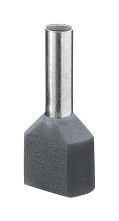 AI-TWIN 2X 4 -12 GY TERMINAL, WIRE FERRULE, 12AWG, GREY PHOENIX CONTACT