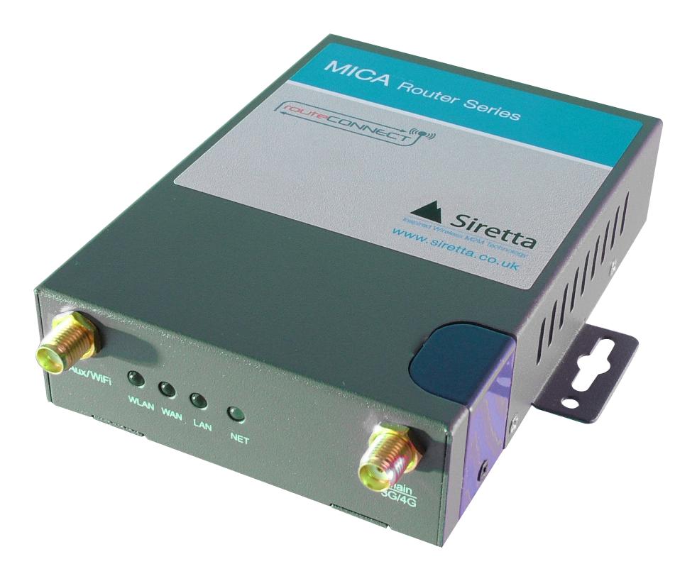 MICA-21-UMTS(EU) + ACC ROUTER RANGE, 150MBPS, 32VDC SIRETTA