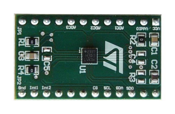 STEVAL-MKI153V1 ADAPTER BOARD, MEMS MOTHERBOARD STMICROELECTRONICS