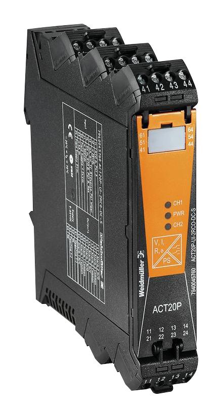 7940045760 SIGNAL CONVERTER, 1 I/P, 2 O/P DIN RAIL WEIDMULLER