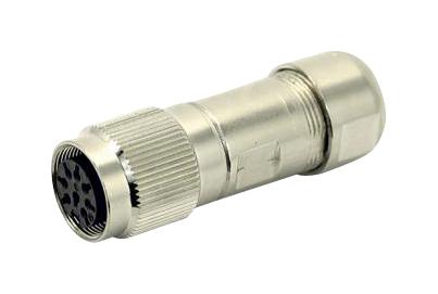 C091 11D012 002 4 CIRCULAR CONNECTOR, PLUG, 12POS, CABLE AMPHENOL SINE/TUCHEL