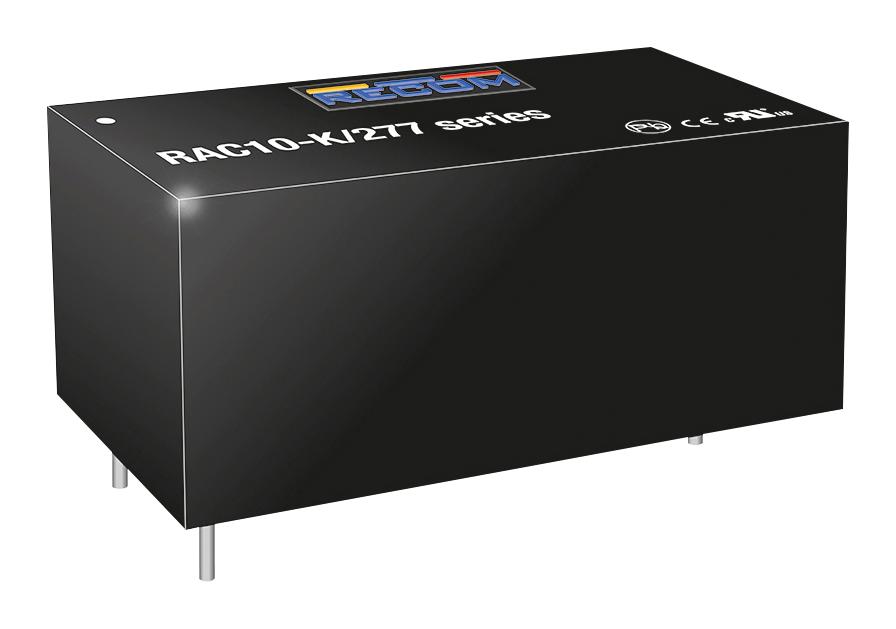 RAC10-24SK/277 POWER SUPPLY, AC-DC, 24V, 0.42A RECOM POWER