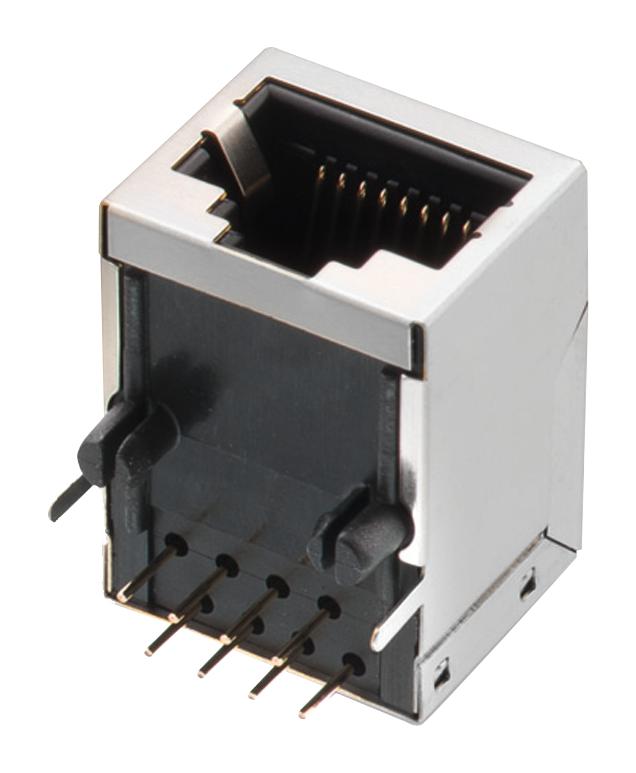 615008142621 RJ45 CONN, R/A, JACK, 8P8C, 1PORT, TH WURTH ELEKTRONIK