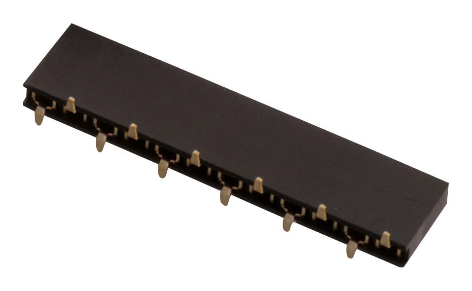 61001011921 CONNECTOR, RCPT, 10POS, 1ROW, 2.54MM WURTH ELEKTRONIK