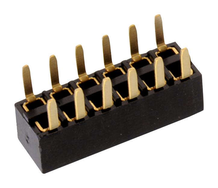 61301225721 CONNECTOR, RCPT, 12POS, 2ROW, 2.54MM WURTH ELEKTRONIK