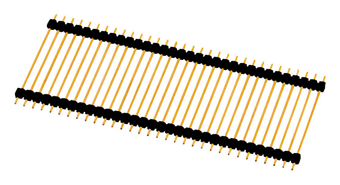 61303211221 CONNECTOR, HEADER, 32POS, 1ROW, 2.54MM WURTH ELEKTRONIK