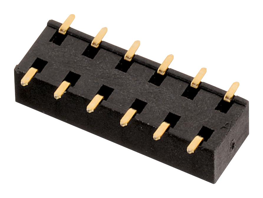 610304243021 CONNECTOR, RCPT, 4POS, 2ROW, 2.54MM WURTH ELEKTRONIK