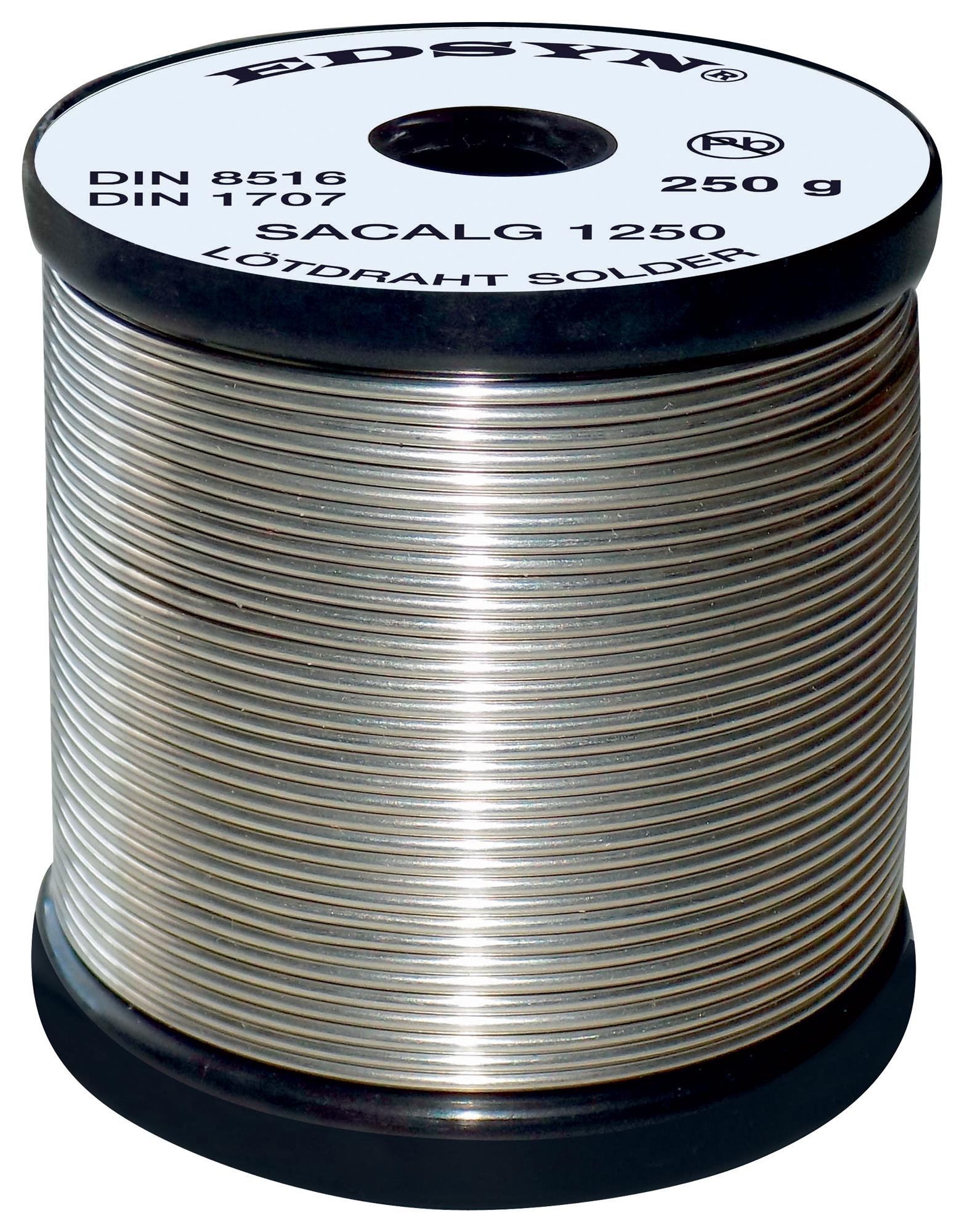 SACALG5500 SOLDERING WIRE, SN/AG/CU, 500G EDSYN
