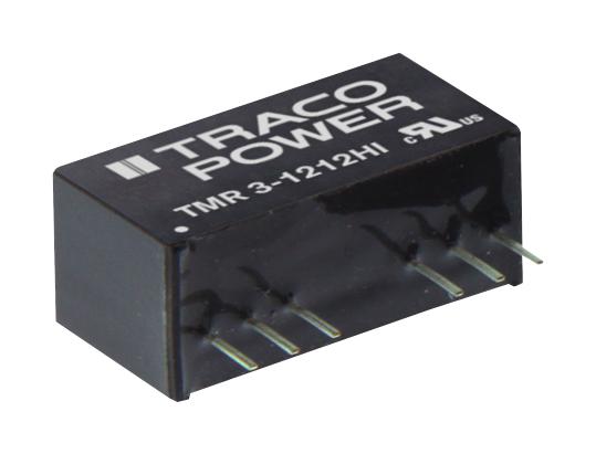 TMR 3-0511HI DC-DC CONVERTER, 5V, 0.6A TRACO POWER