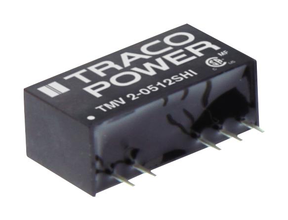 TMV 2-1209SHI DC-DC CONVERTER, 9V, 0.222A TRACO POWER