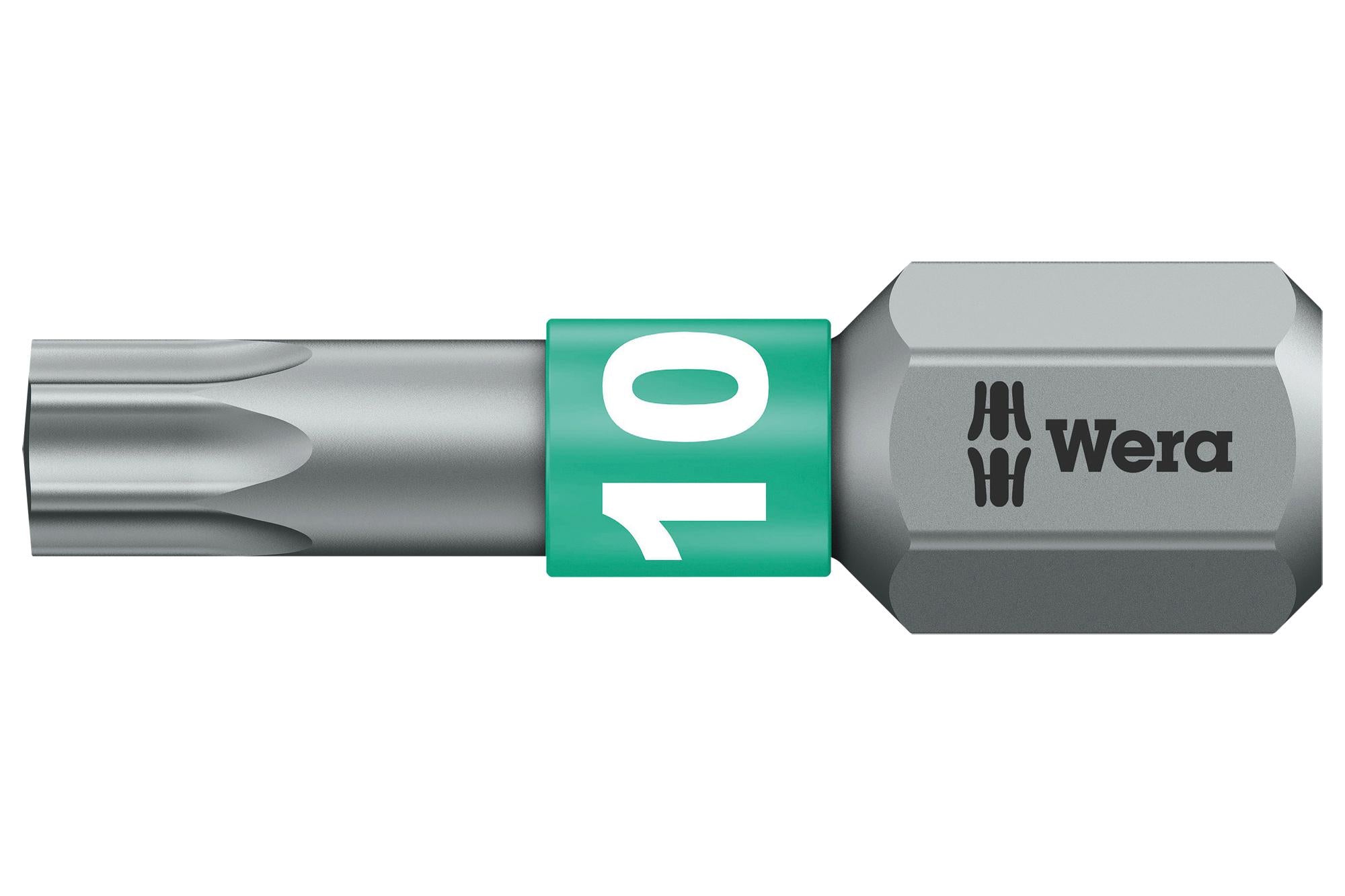 05066120001 TORX BIT, SIZE T10, 25MM WERA