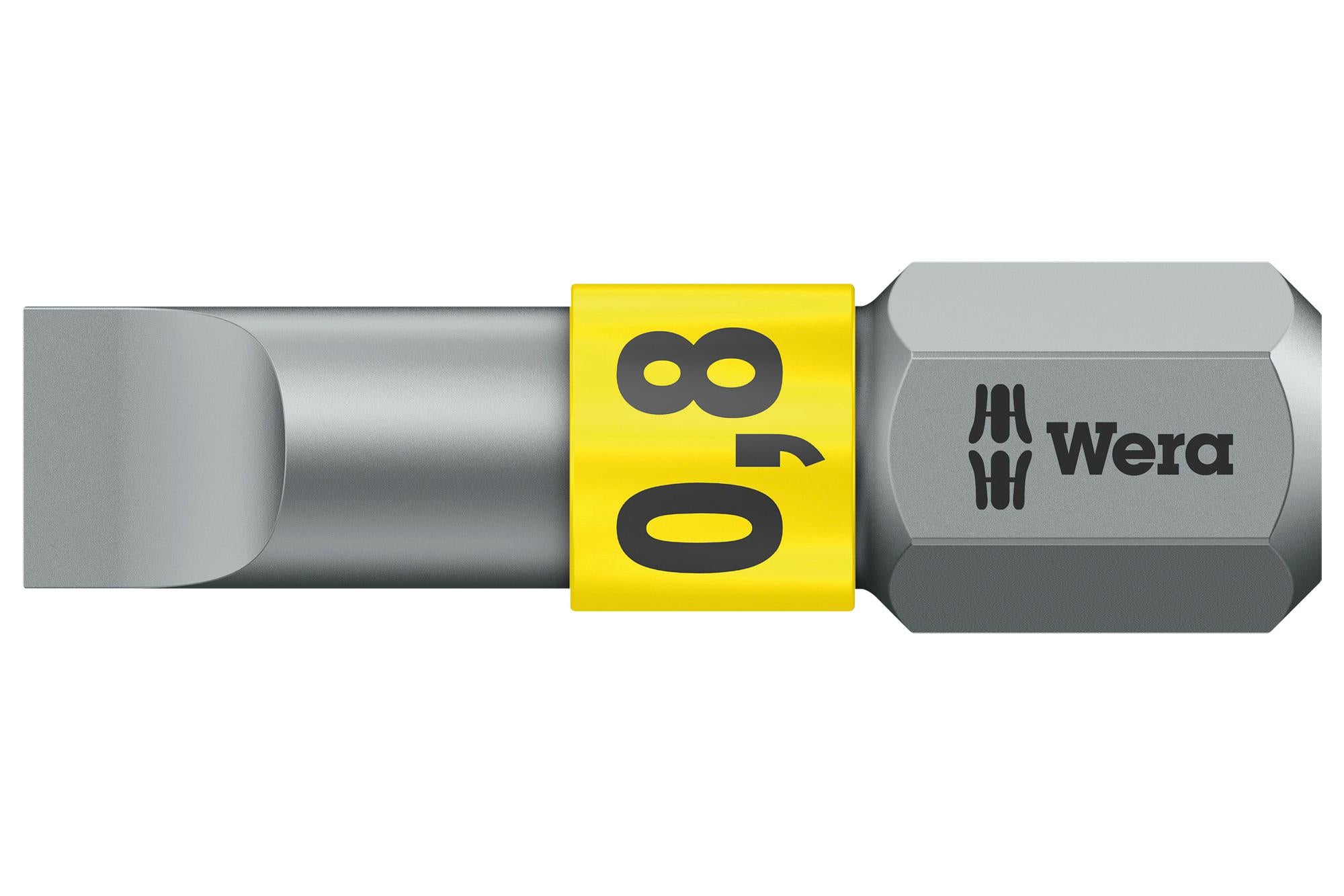 05056064001 SLOTTED BIT, 0.8MM X 5.5MM X 25MM WERA