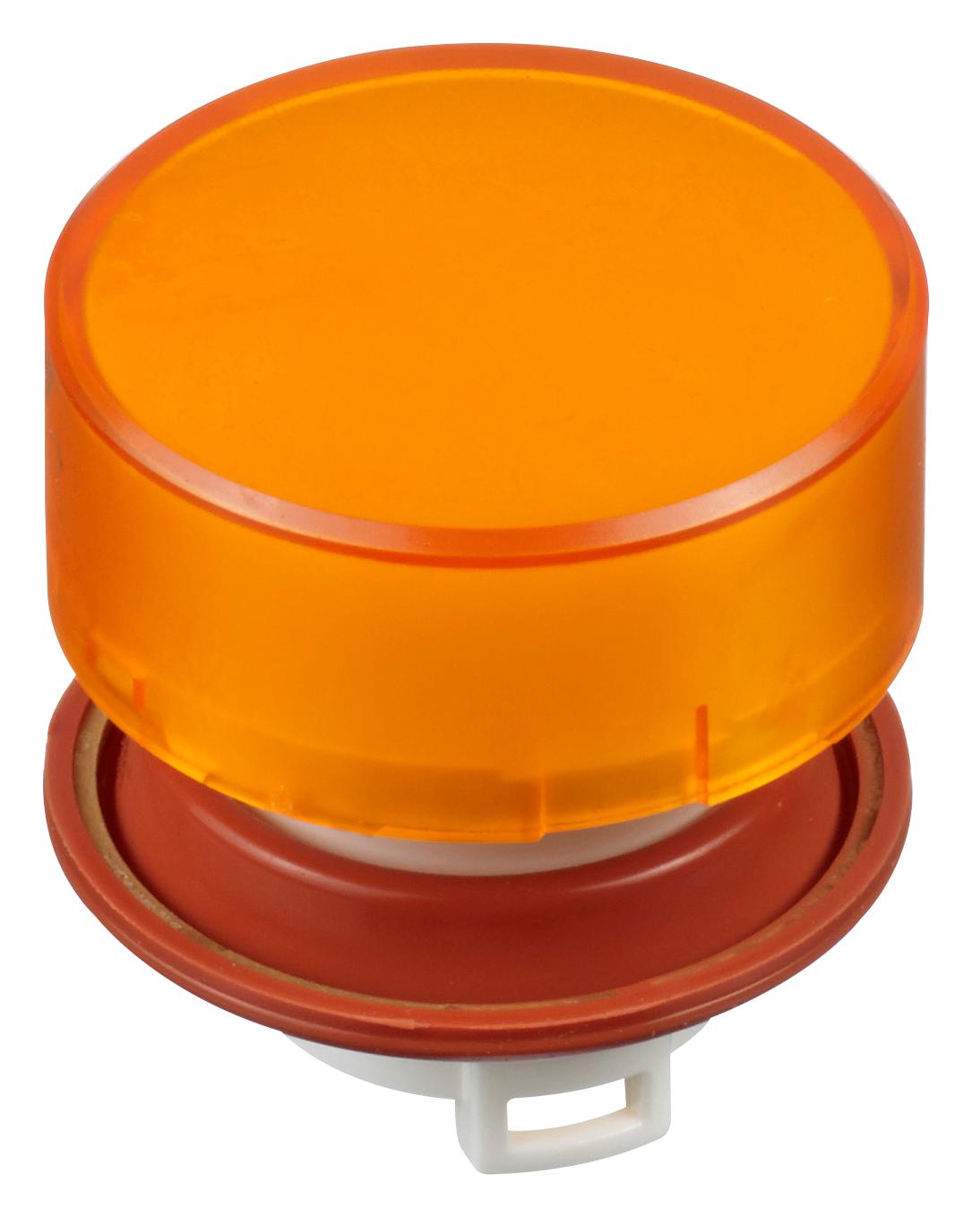 HW1A-L2A ROUND LENS, AMBER, EXTENDED IDEC