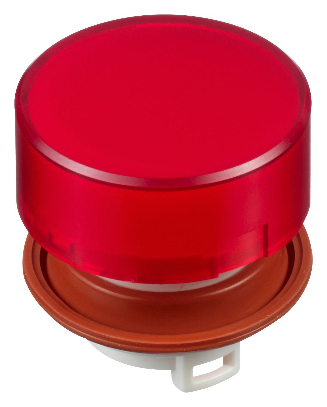HW1A-L2R ROUND LENS, RED, EXTENDED IDEC