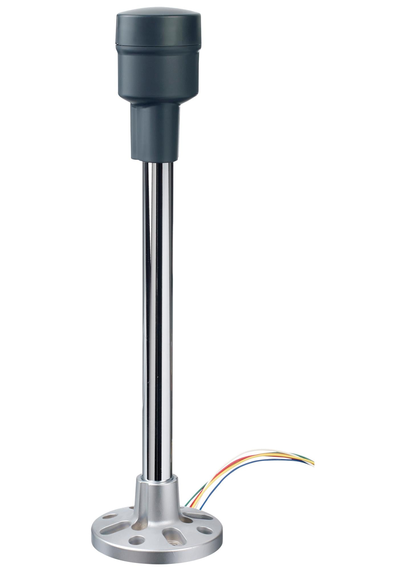 LD6A-0PQB+LD9Z-6AC1+C2+C3+C4+C5 LIGHT BASE, LED SIGNAL LIGHT, POLE MOUNT IDEC