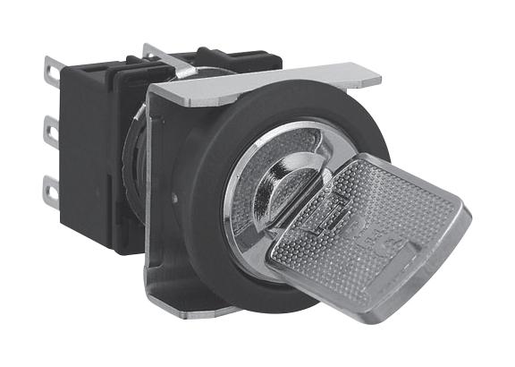 LB6K-21ST5B LB16MM, KS,SPR RET RIGHT, 2 POS. 90° IDEC