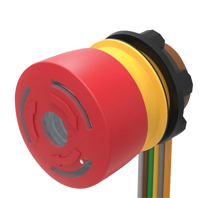 84-5120.0040 E-STOP PB SW, SPST-NC, 5A, 250V, CABLE EAO