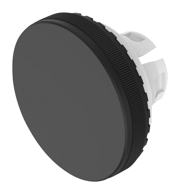 84-7121.000 ROUND LENS, BLACK, PLASTIC EAO