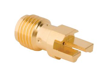 901-10513-3 RF COAXIAL, SMA, JACK, 50 OHM, PCB MOUNT AMPHENOL RF