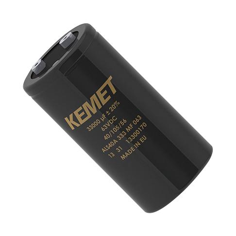 ALS40A104KF025 CAP, 0.1F, 25V, ALU ELEC, SCREW KEMET